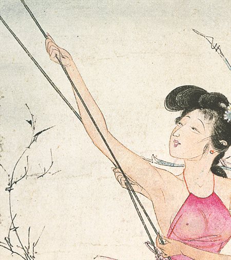 永登县-胡也佛的仕女画和最知名的金瓶梅秘戏图
